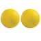 Champion Sports Yellow Coated High Density Foam Volleyball, 2ct.
